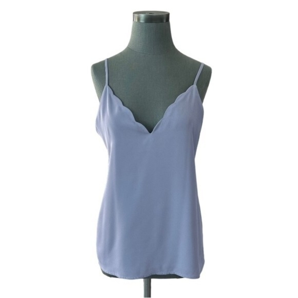 SOCIALITE Women Purple Spaghetti Strap Cami Tank Top Sleeveless Medium VG - Picture 3 of 7